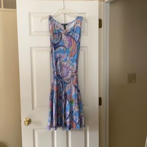 Reduced! Lauren XL sleeveless print dress